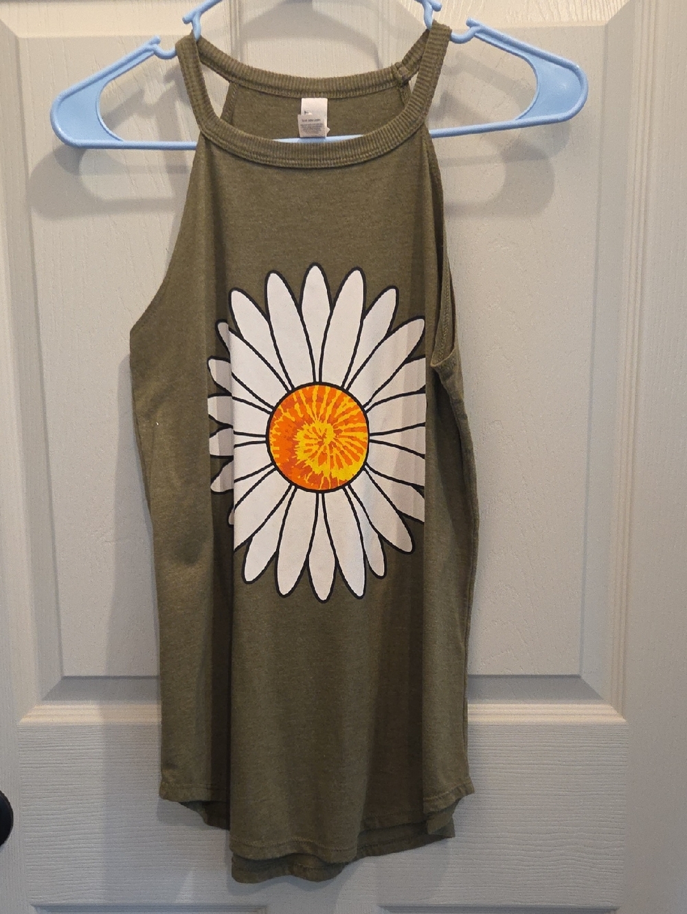 3/$10 District Olive Green Crewneck Tee